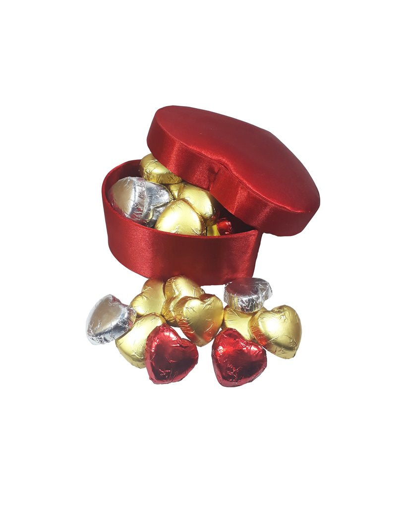 Chocolate Red Heart Gift Pack-20 Heart Shape Pcs