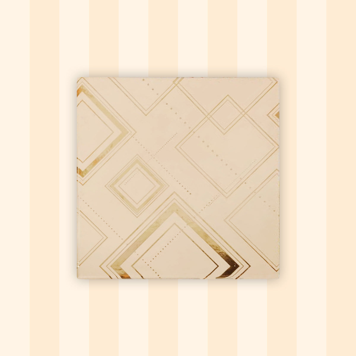 Peach Square Chocolate Box - 20 Pcs