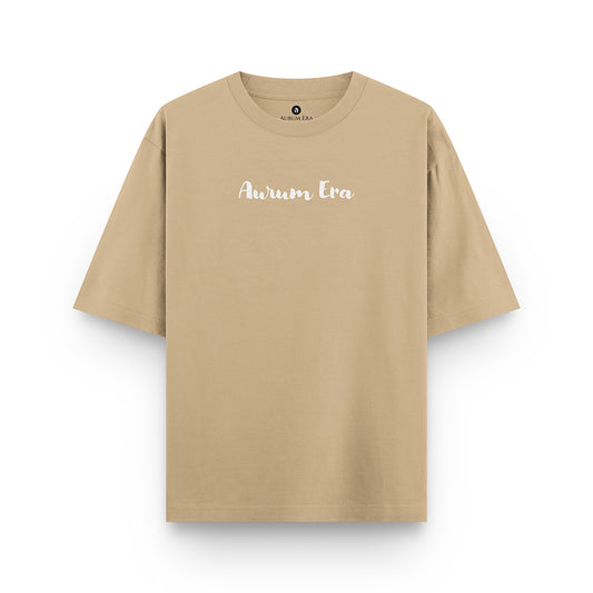 Aurum Era Solid Oversized T-Shirt