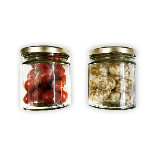 Floral Delights Coated Almond Chocolate Jar